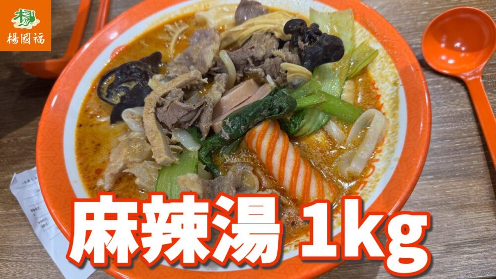 楊國福 マーラータン 東京池袋店の麻辣湯(辛さ:普通) 1.09kgのサムネイル